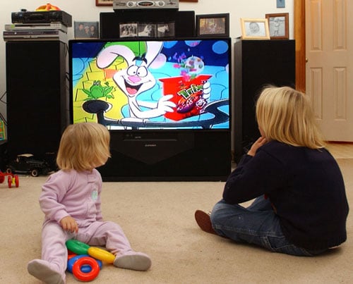 تماشای تلویزیون کودکان