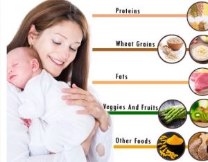 انواع رژیم غذایی مادران