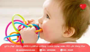 دندان درآوردن در نوزاد