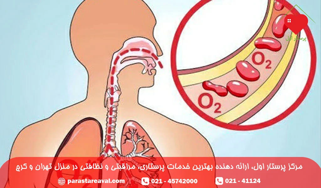 اکسیژن نرمال خون - پرستار اول