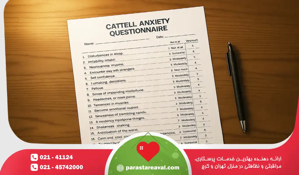 تست اضطراب کتل (CAQ): میزان اضطراب خود را در 5 دقیقه بسنجید!