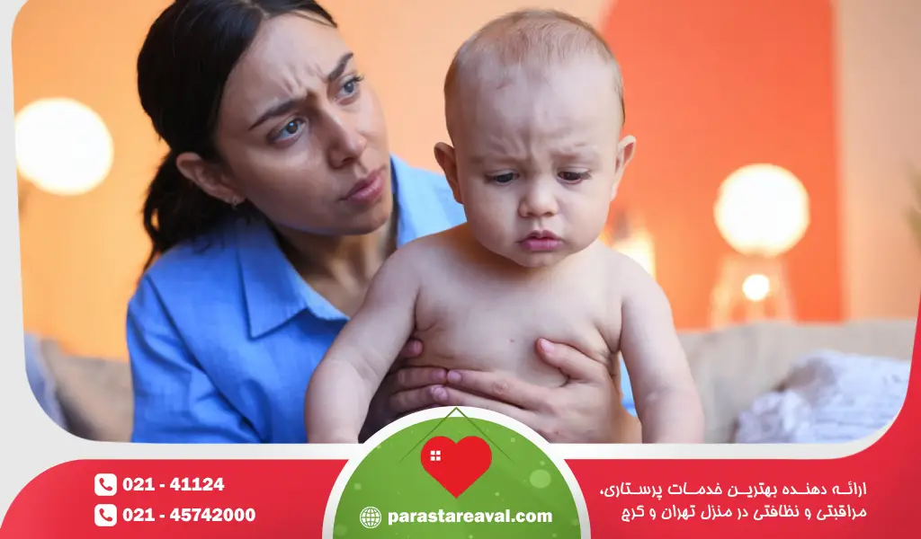 درمان مدفوع نکردن نوزاد یک ماهه